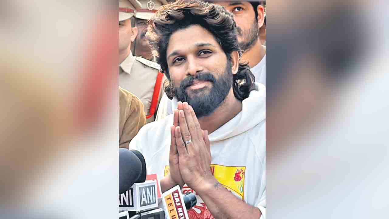 జైలు నుంచి అల్లు అర్జున్‌ విడుదల