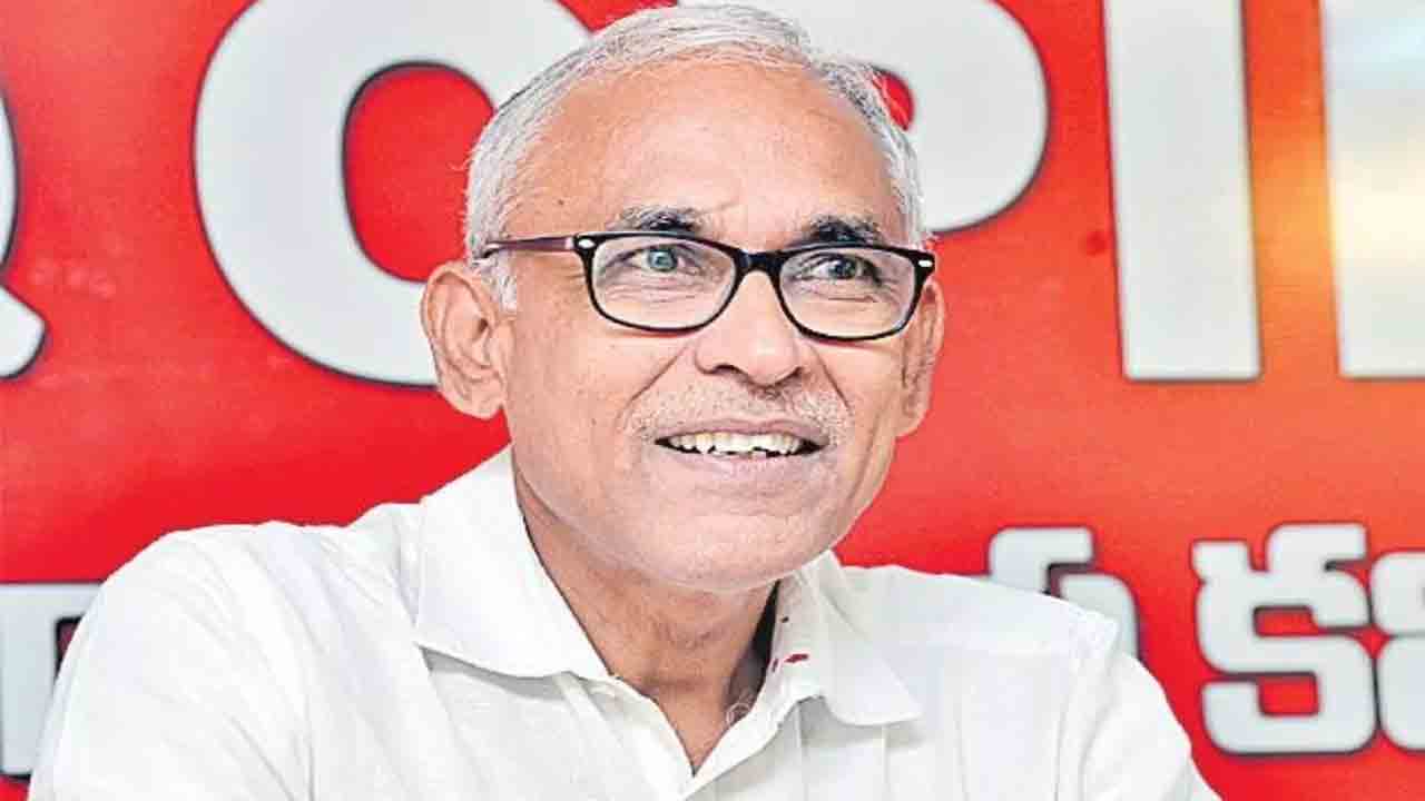 BV Raghavulu | రైతుల పోరాట ఫలితంగానే లగచర్ల ఫార్మా, ఇథనాల్‌ ఫ్యాక్టరీల ఏర్పాటు విరమణ : బీవీ రాఘవులు