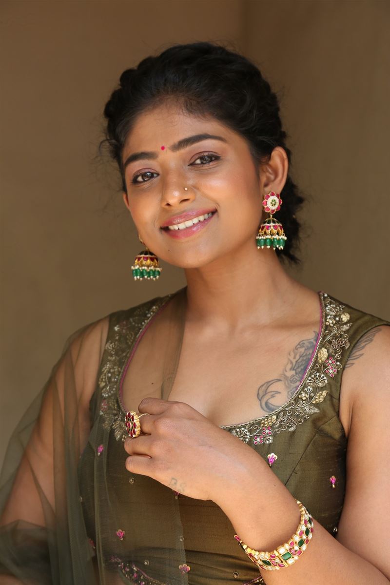 Actress Bhoomi Shetty Cute Pics @ Sharathulu Varthisthai Trailer Launch