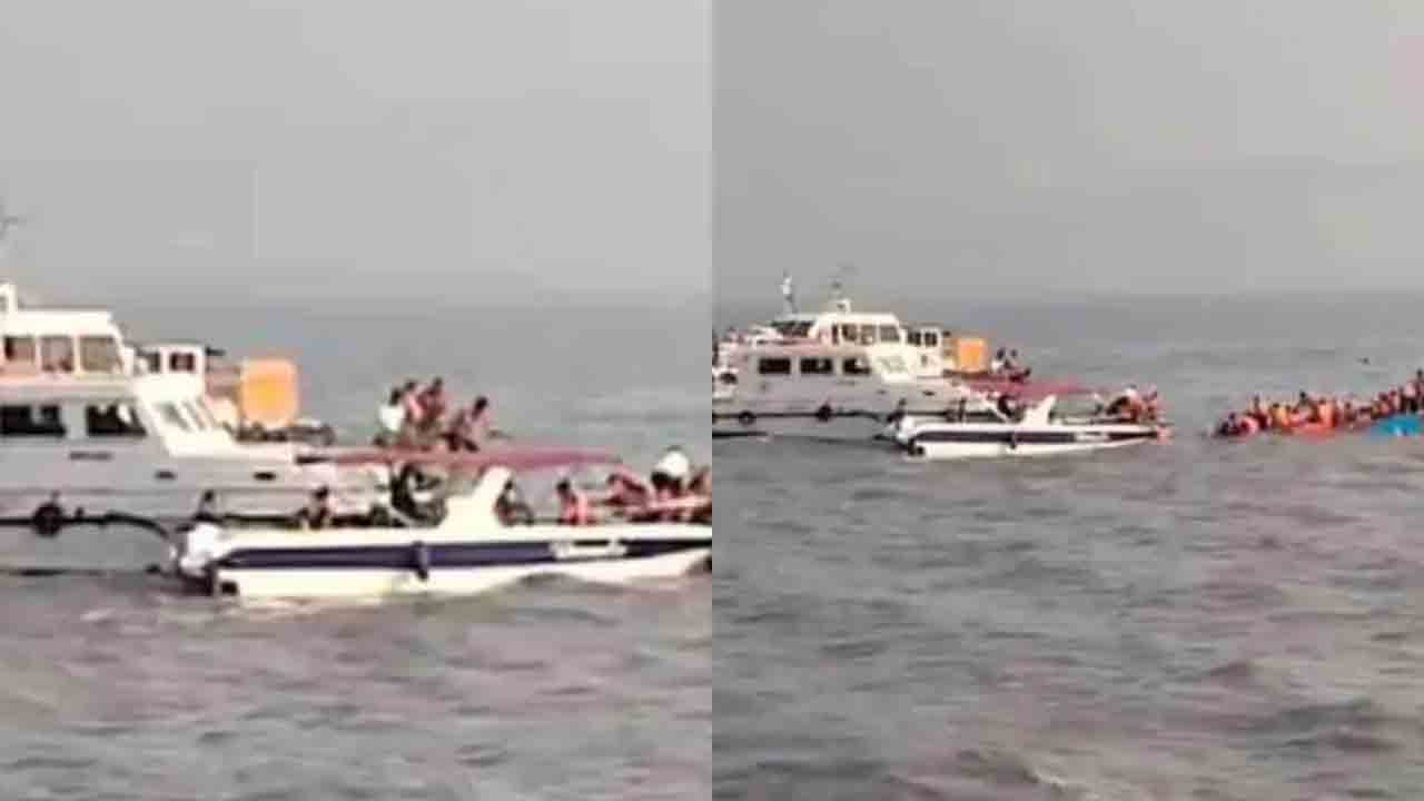 Boat accident | ముంబై తీరంలో ఘోరం.. 60 మందితో వెళ్తున్న బోటు మునక.. పలువురు గల్లంతు
