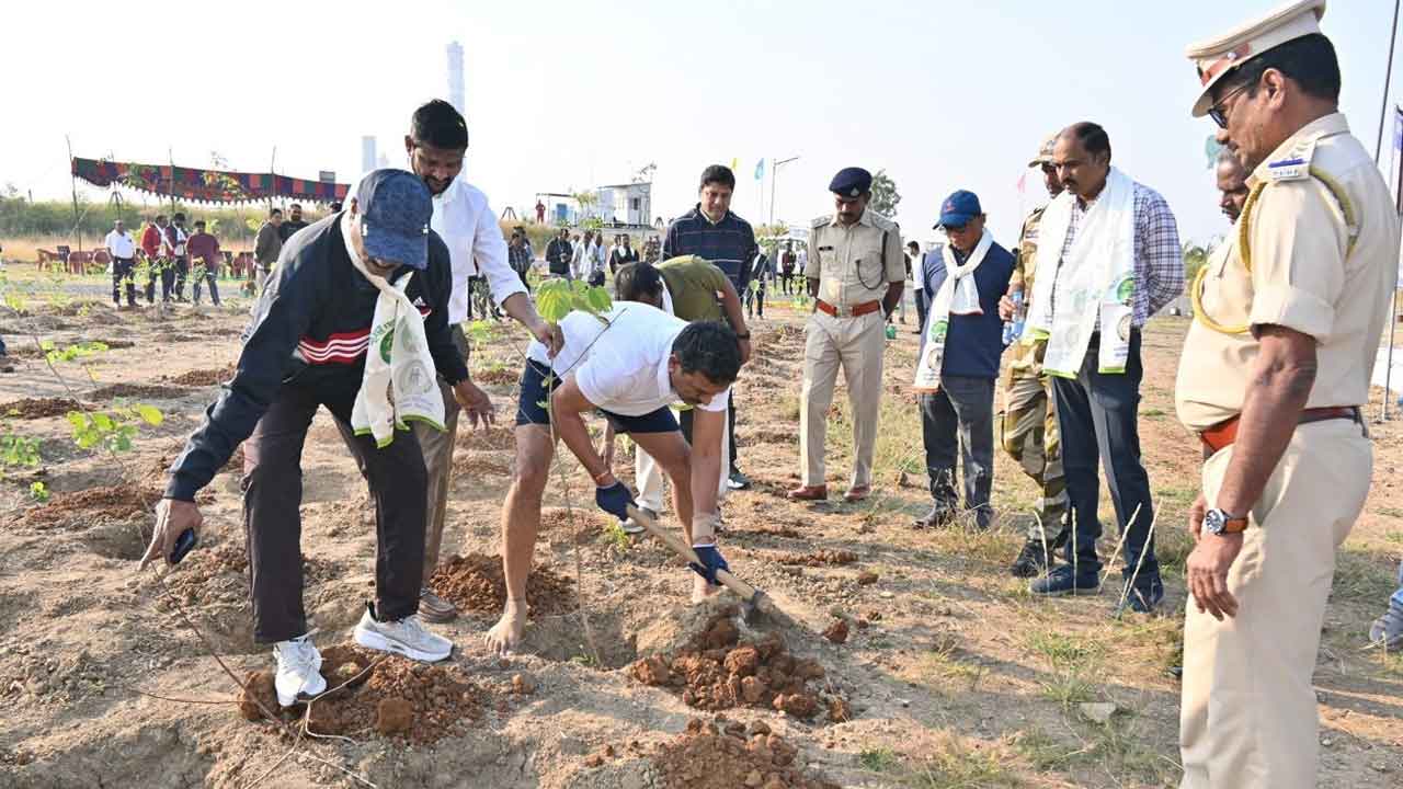 ఒకే ఒక్కడు.. 18,500 మొక్కలు..