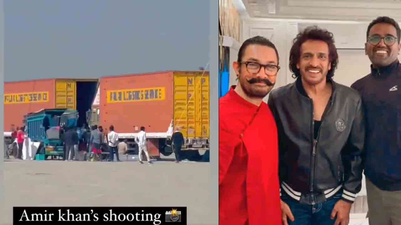 Coolie | తలైవా బర్త్‌ డే స్పెషల్‌.. కూలీ షూట్‌ లొకేషన్‌లో ఉపేంద్ర, అమీర్‌ఖాన్‌