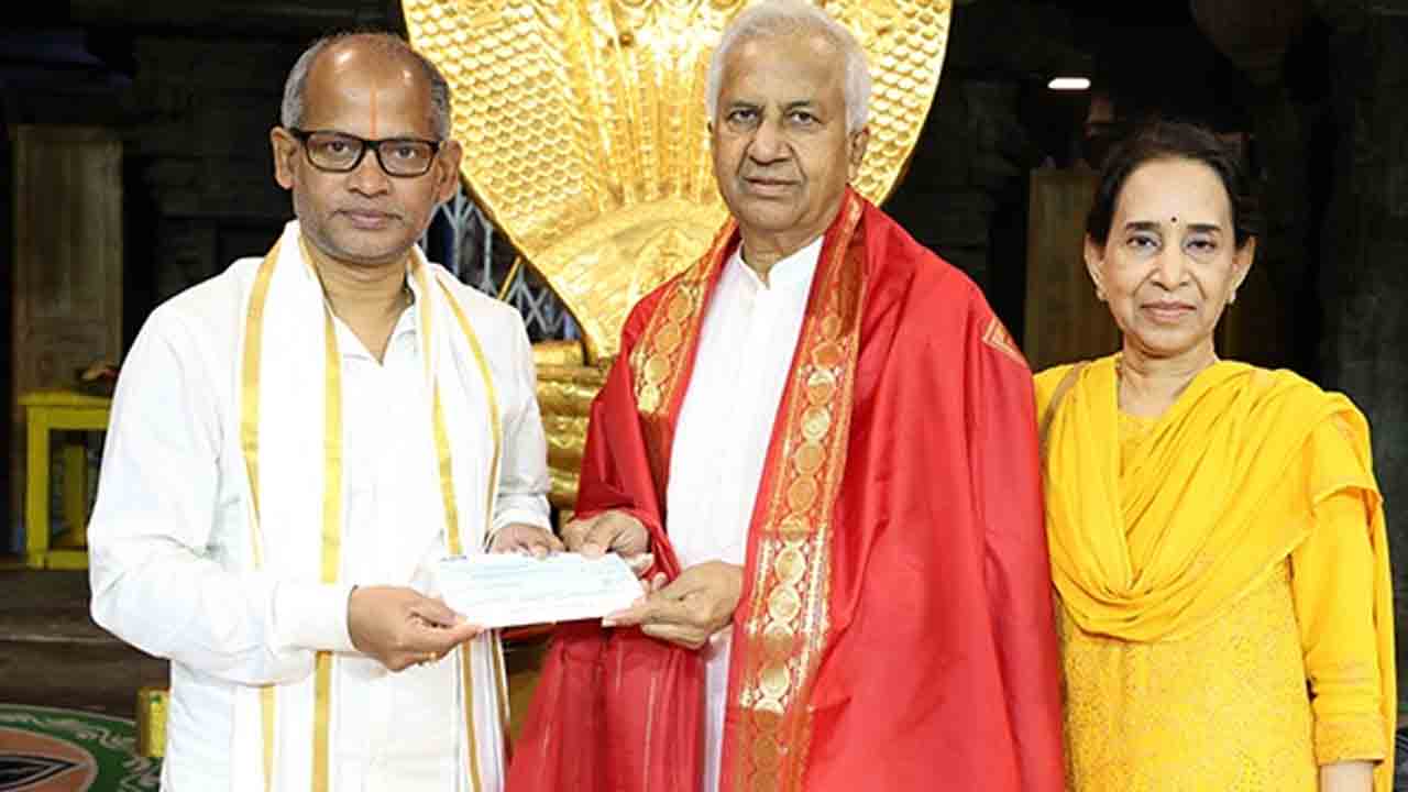 TTD | టీటీడీకి రిలయన్స్‌ ఇండస్ట్రీస్‌ సీఈవో భారీ విరాళం