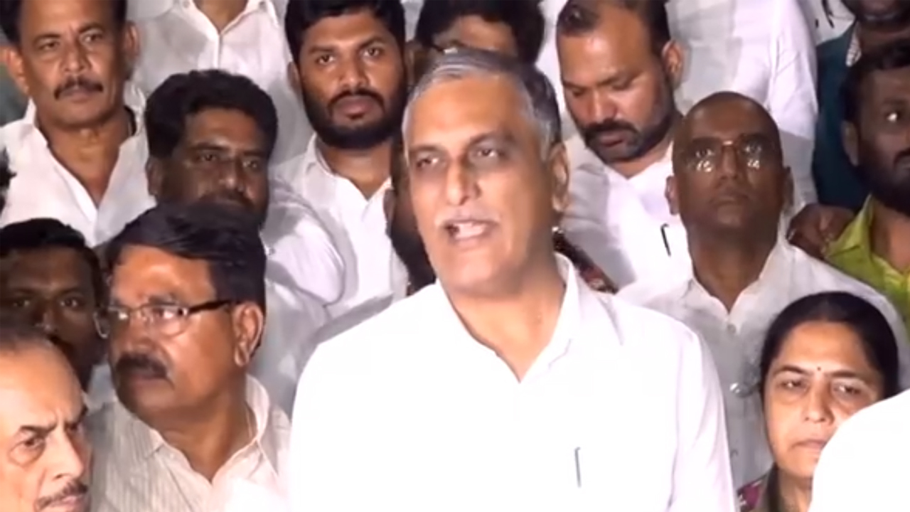 Harish Rao | గాంధీ భవన్‌లోనే ఎఫ్‌ఐఆర్‌ల తయారీ.. రేవంత్ పాలనపై మండిపడ్డ హరీశ్‌రావు