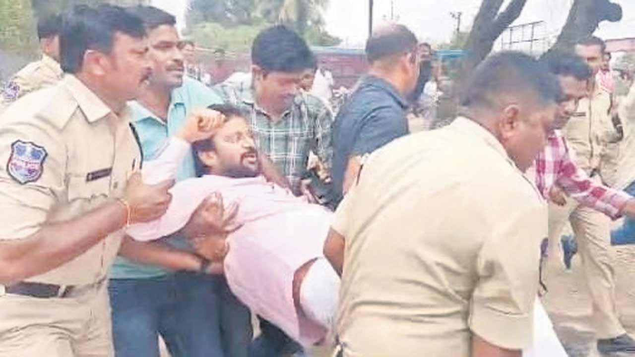 ఆగని నిర్బంధం