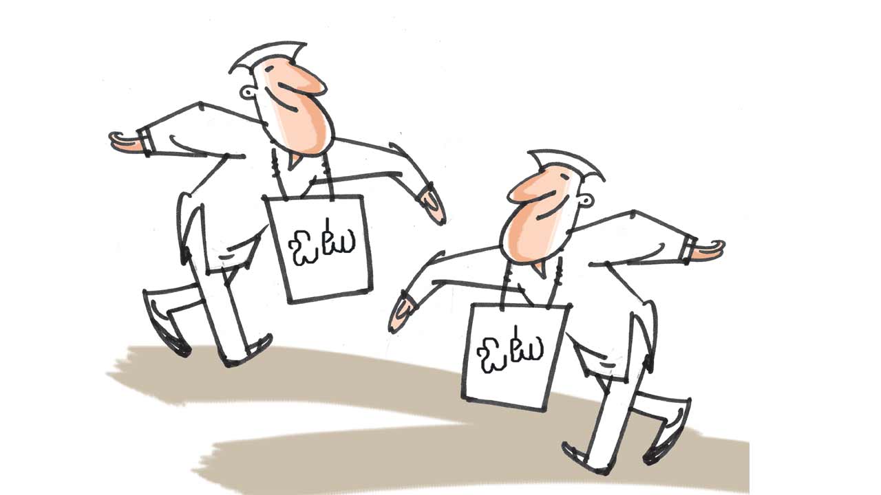 పాఠశాల వేళల్లో పంతుళ్ల ప్రచారం?