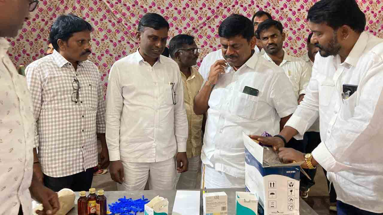 Srisailam | శ్రీశైలంలో ఉచిత మెగా వైద్య శిబిరానికి అనూహ్య స్పందన..!