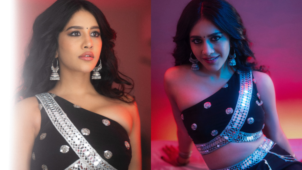 Nabha Natesh | బ్లాక్ శారీలో చూపుల‌తో మ‌త్తెక్కిస్తున్న‌ నభా నటేష్