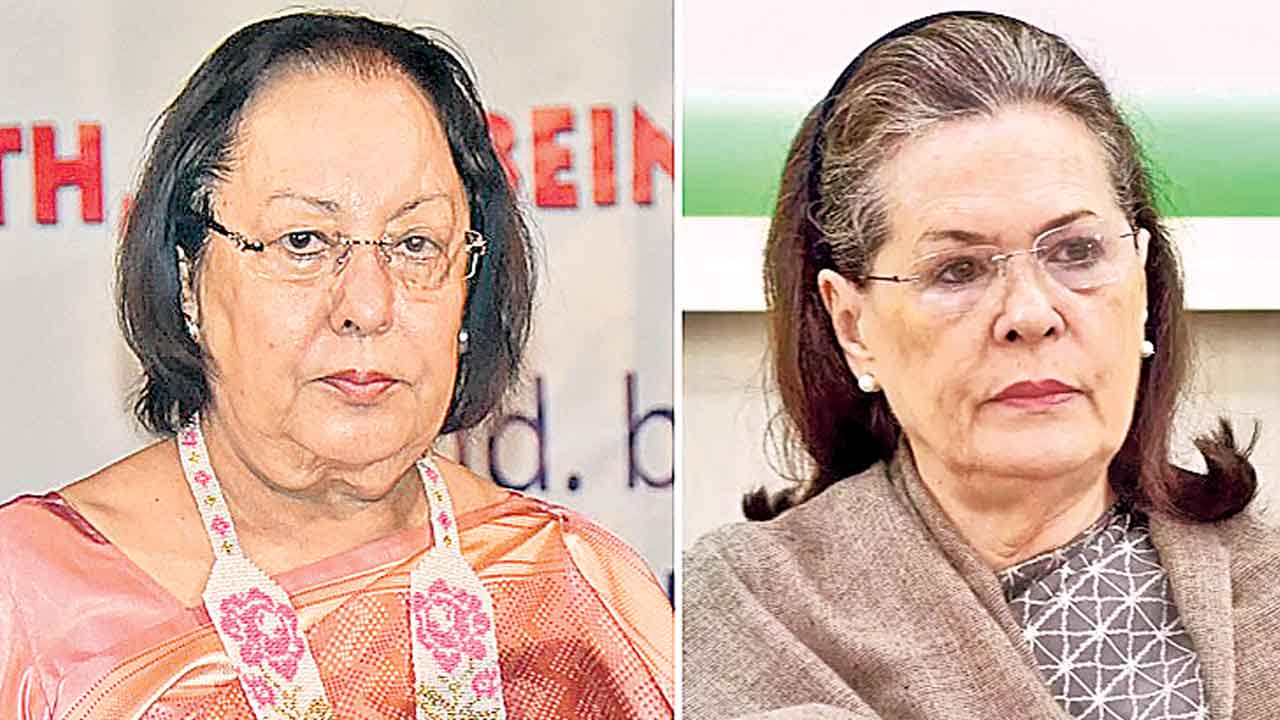 Najma Heptulla | మేడమ్‌ ఈజ్‌ బిజీ.. నన్ను సోనియాగాంధీ ఫోన్లో గంట సేపు నిరీక్షింప చేశారు: నజ్మా హెప్తుల్లా