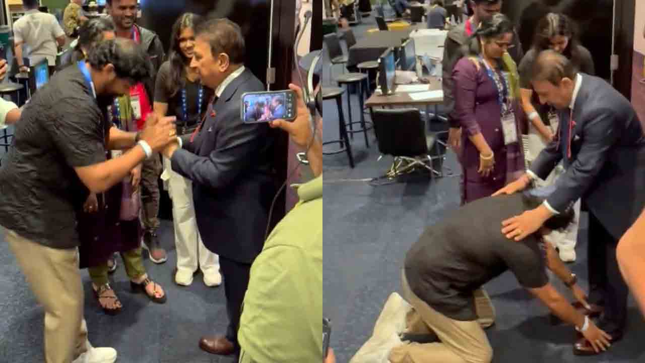 Nitish’s Father | గవాస్కర్‌ కాళ్లు మొక్కిన నితీష్‌రెడ్డి తండ్రి.. ఎమోషనల్ వీడియో