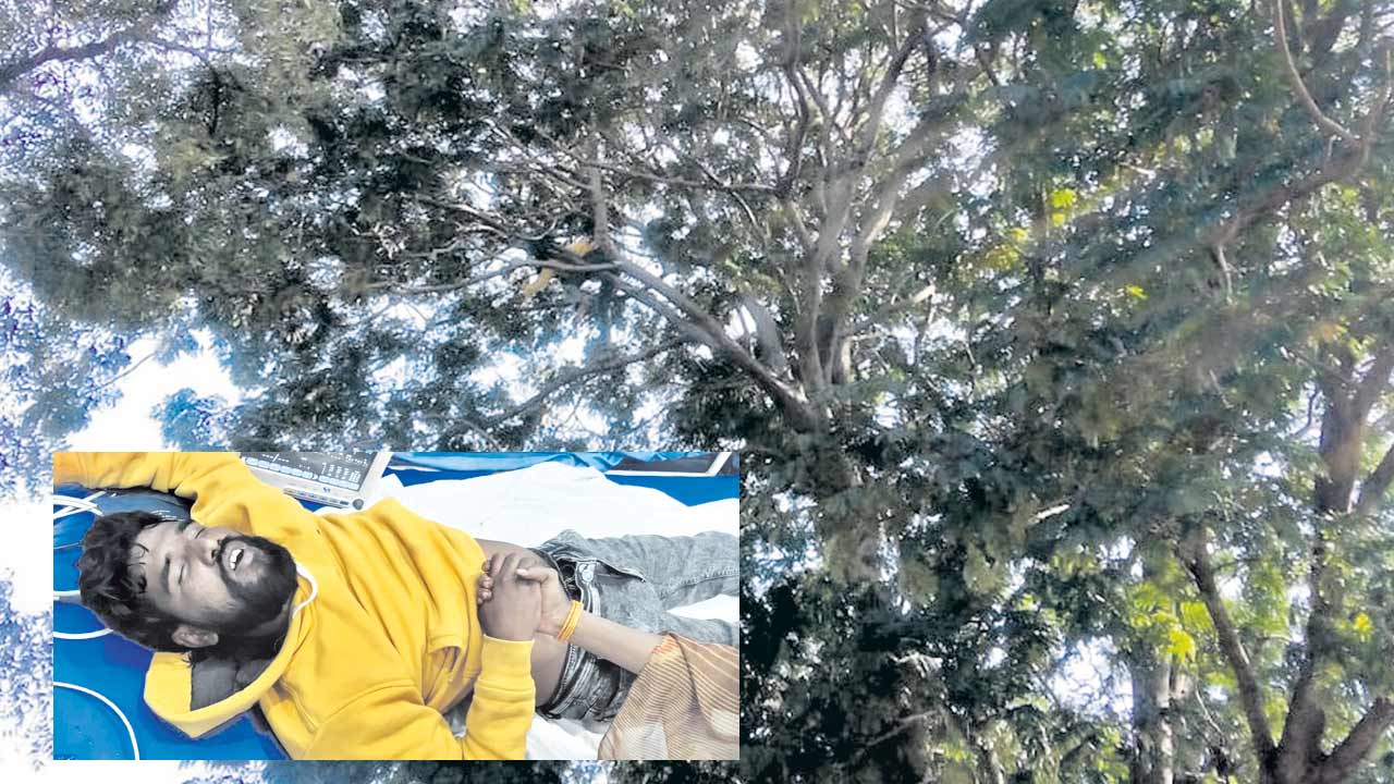 డ్రంకన్‌ డ్రైవ్‌లో పట్టుబడిన వ్యక్తి మద్యం మత్తులో వీరంగం