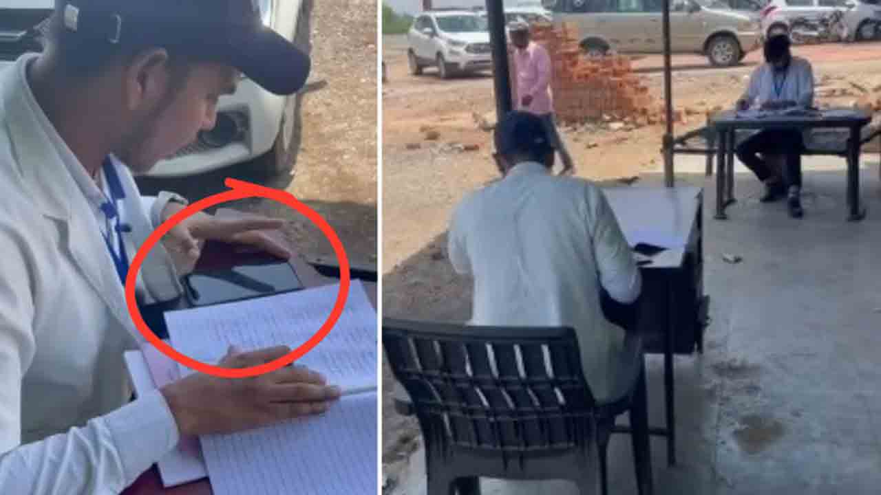 Nursing Students Exam | దాబా వద్ద ప్రాక్టికల్‌ పరీక్షలు రాసిన నర్సింగ్‌ స్టూడెంట్స్‌.. వీడియో వైరల్‌