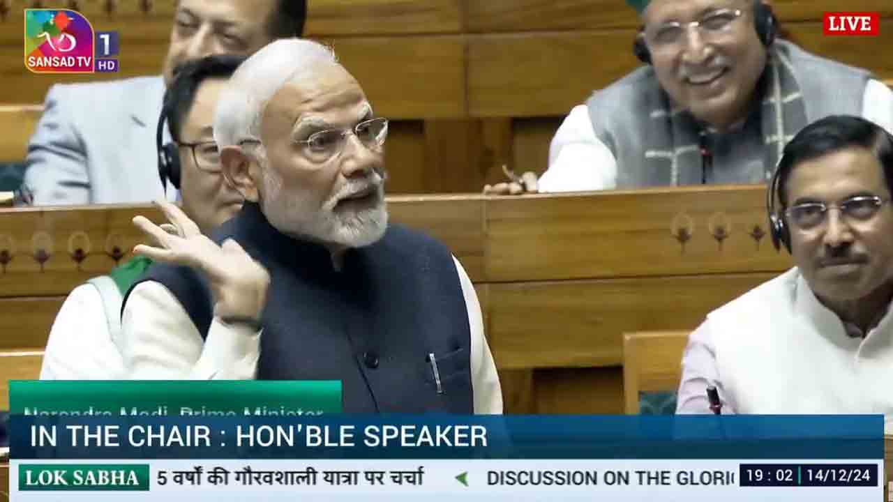 Lok Sabha | నాడు దేశాన్ని జైలుగా మార్చారు.. కాంగ్రెస్ పాలకులపై లోక్‌సభలో మోదీ ఫైర్‌