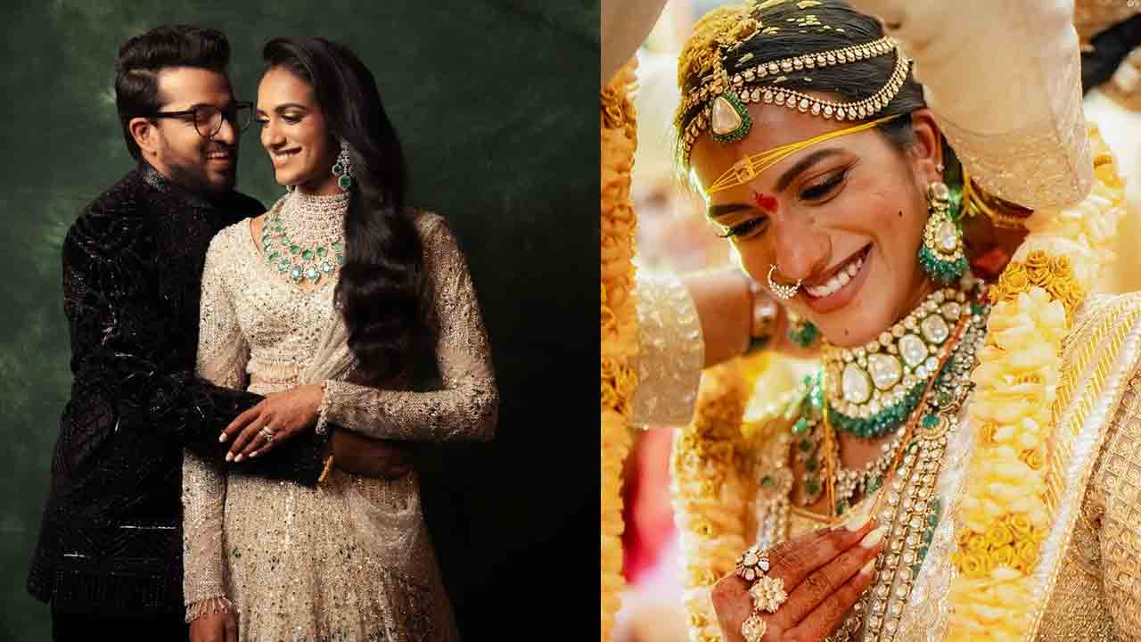 PV Sindhu | గ్రాండ్‌గా పీవీ సింధు-వెంటక దత్తసాయి రిసెప్షన్‌.. హాజరైన సినీ, రాజకీయ ప్రముఖులు