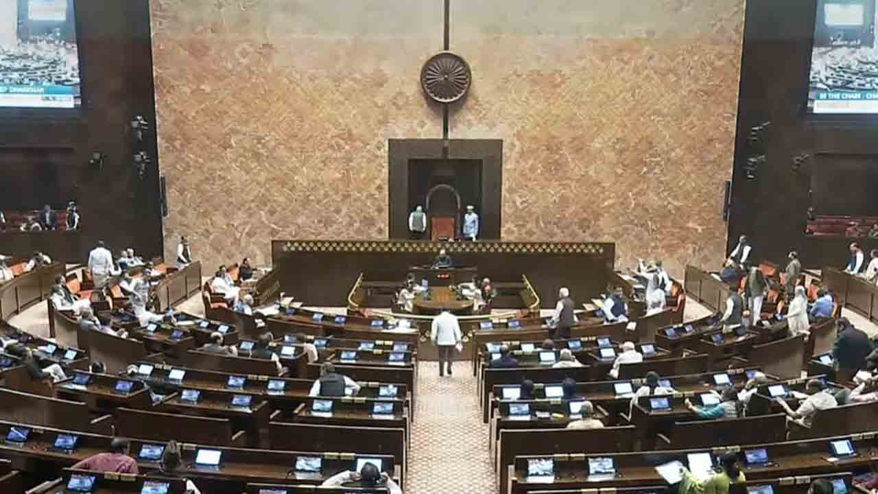 Parliament Winter Session | పార్లమెంట్‌లో అదే రభస.. ఉభయసభలు రేపటికి వాయిదా