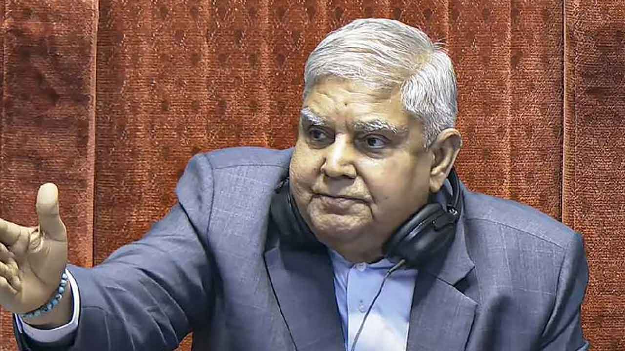 ధన్‌ఖడ్‌పై అభిశంసన నోటీస్‌ తిరస్కరణ