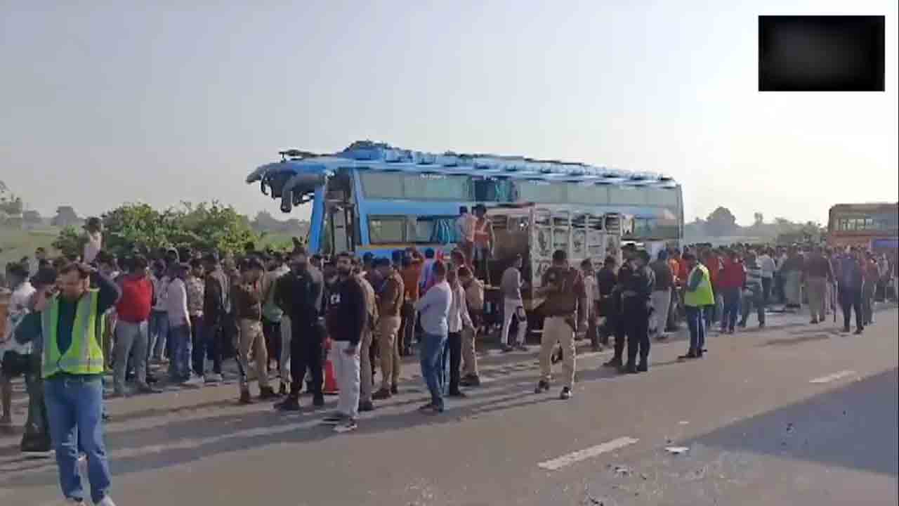 Road accident | యూపీలో ఒకే రోజు రెండు ఘోర ప్రమాదాలు.. 12 మంది దుర్మరణం.. Video