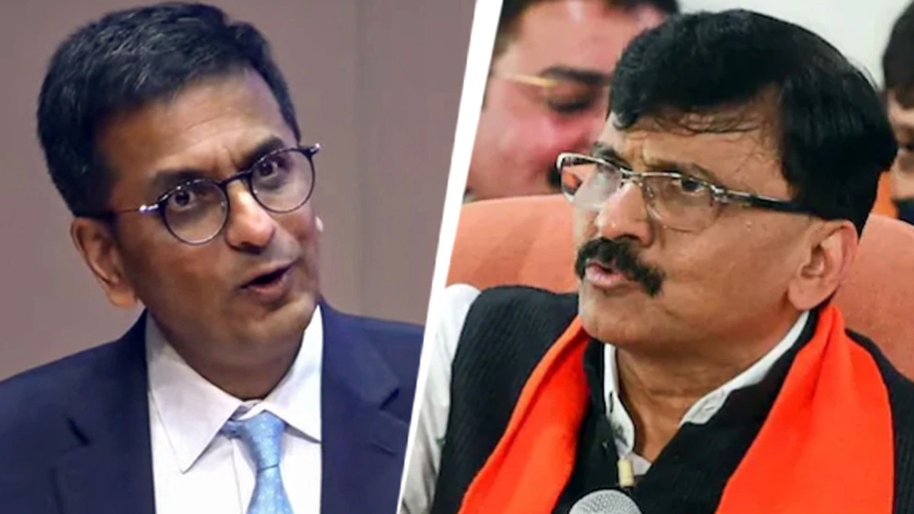 Sanjay Raut | సుప్రీం రిటైర్డ్‌ సీజేఐ డీవై చంద్రచూడ్‌పై సంజయ్‌ రౌత్‌ సంచలన వ్యాఖ్యలు..!