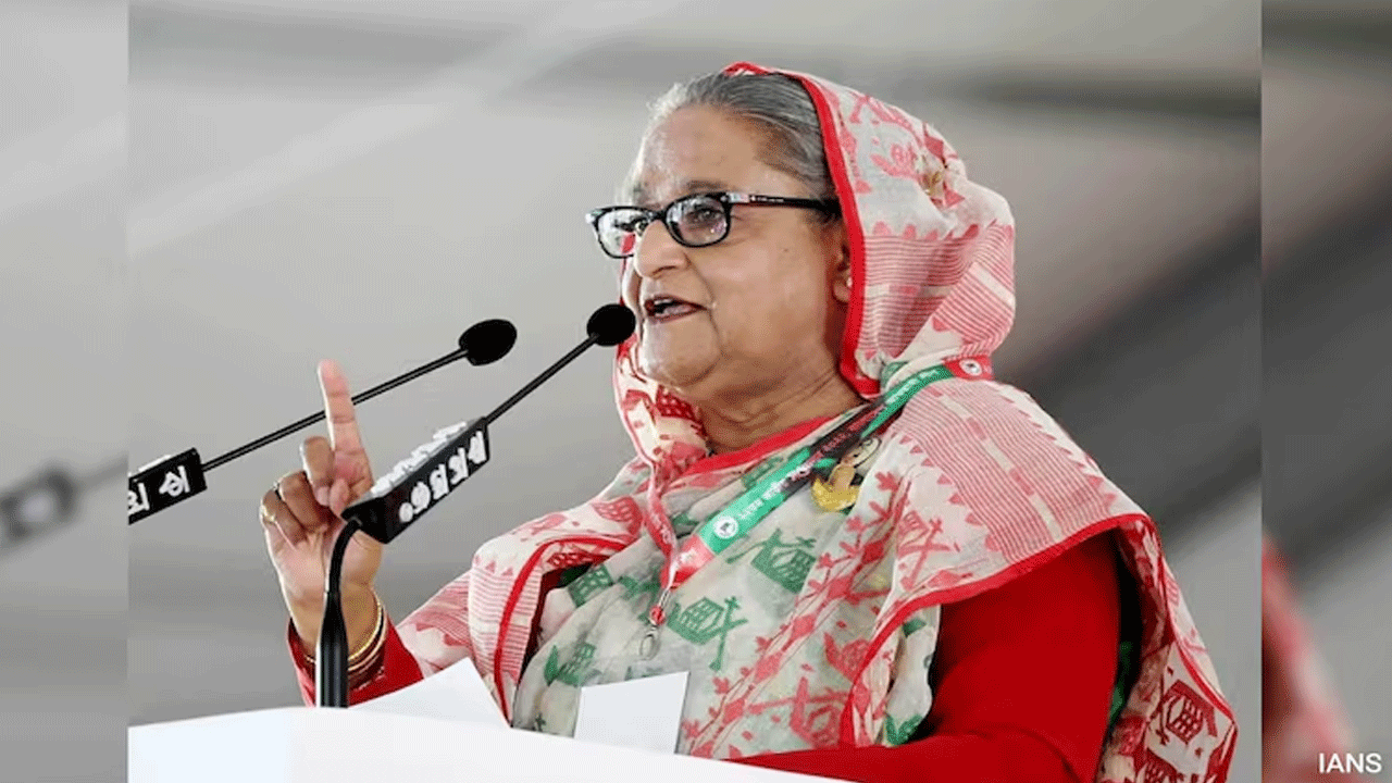 Sheikh Hasina: బంగ్లాదేశ్‌లో న‌ర‌మేధం సృష్టిస్తున్నారు: షేక్ హ‌సీనా