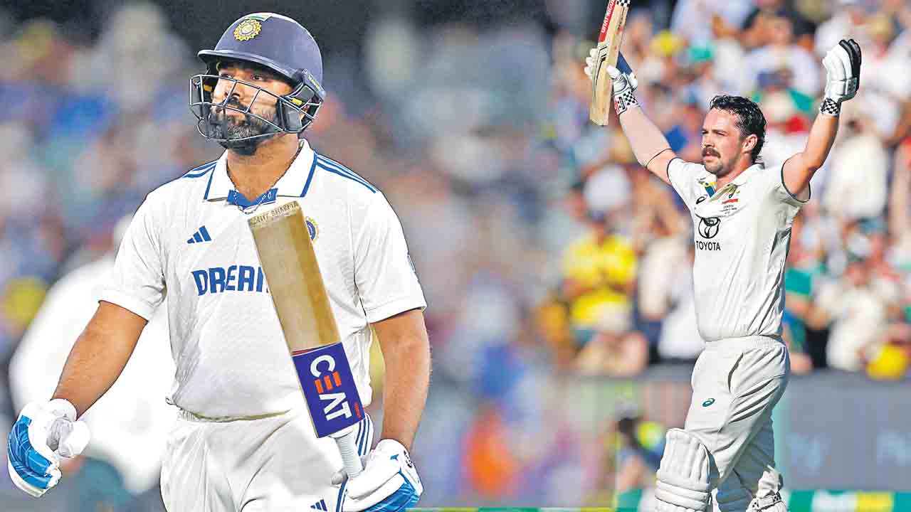 Pink Ball Test | అడిలైడ్‌పై ఆసీస్‌ పట్టు.. కంగారూ పేసర్ల ధాటికి భారత బ్యాటర్ల విలవిల