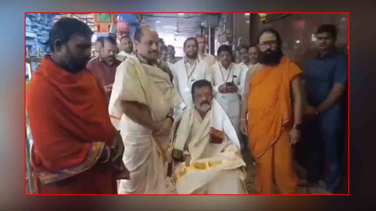 Union Minister Suresh Gopi | విజయవాడ ఇంద్రకీలాద్రి దుర్గమ్మను దర్శించుకున్న కేంద్ర మంత్రి