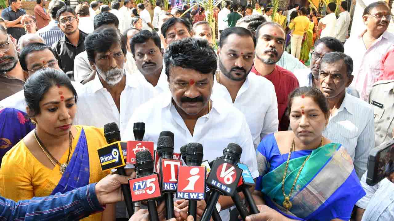 MLA Talasani | ప్రజల మనోభావాలను కాపాడే బాధ్యత ప్రభుత్వానిదే : తలసాని