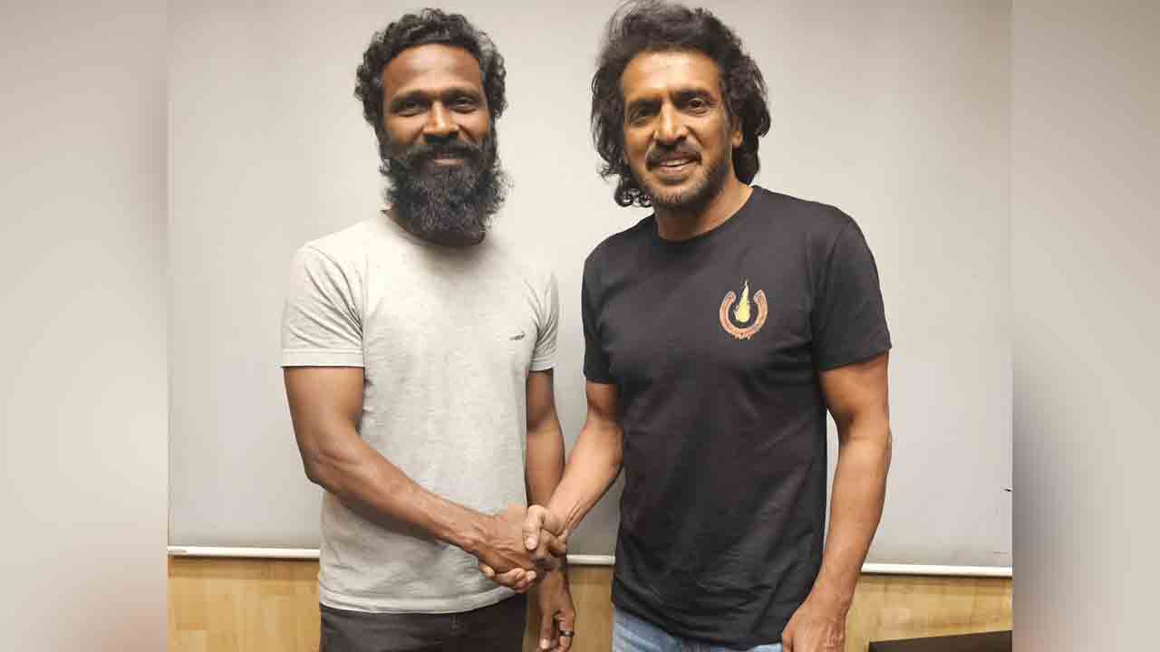 Upendra Vs Vetrimaaran | చేతులు కలిపిన ఉపేంద్ర, వెట్రిమారన్.. ఇద్దరి మధ్య క్రేజీ ఫైట్‌ ఎలా ఉండబోతుందో..?