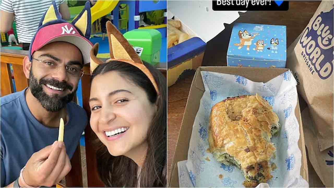 Virat Kohli | బ్రిస్బేన్‌లో విరుష్క జంట సందడి.. లంచ్‌ను ఆస్వాదిస్తూ.. PHOTOS