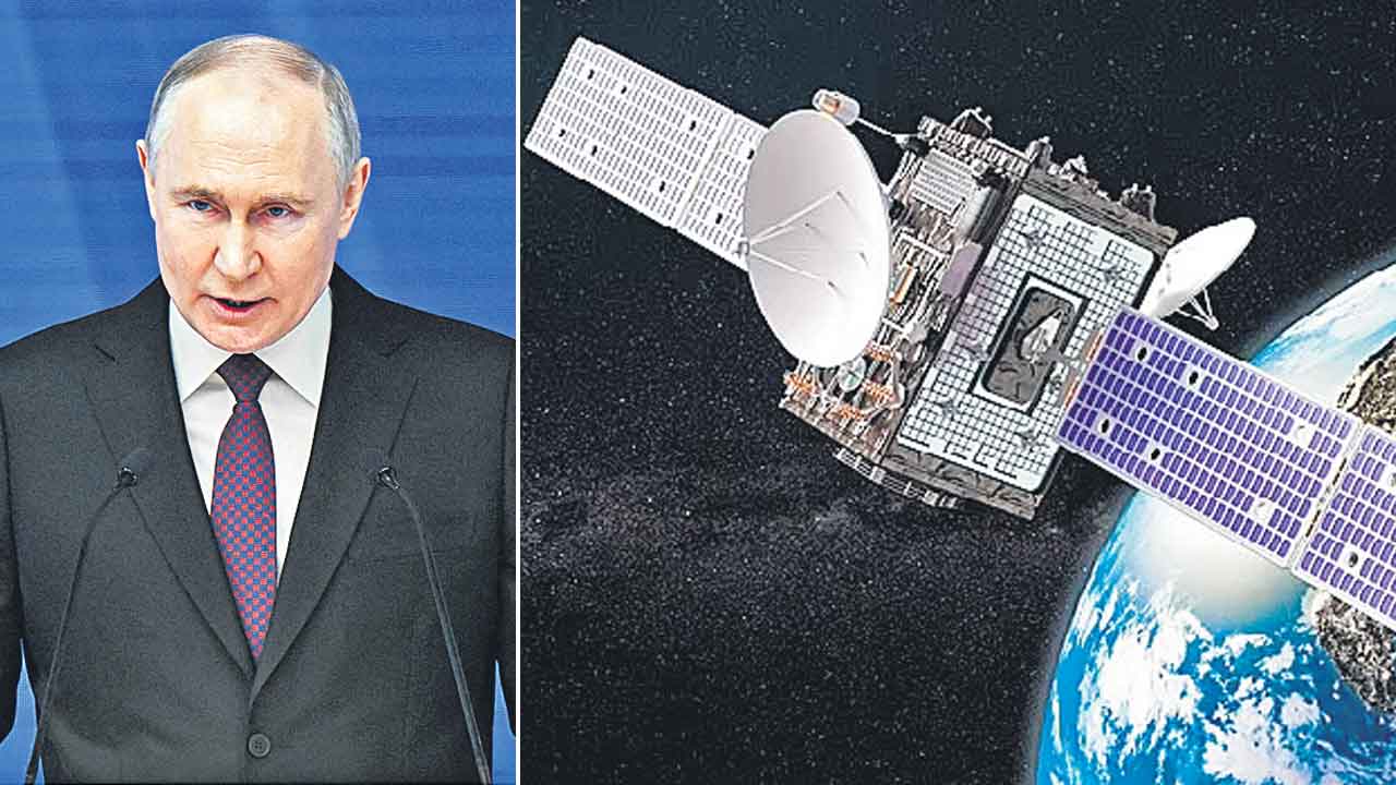 Vladimir Putin | కాస్మోస్‌ 2553 ఉపగ్రహ సాయంతో.. రోదసిలో పుతిన్‌ రహస్య ఆయుధం