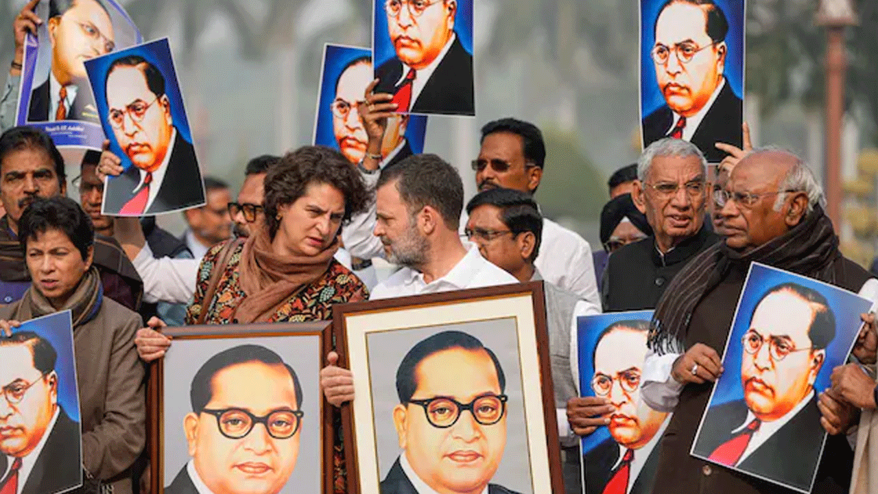 PM Modi On Ambedkar: అంబేద్క‌ర్ వివాదంపై స్పందించిన ప్ర‌ధాని మోదీ..  రాహుల్‌, ఖ‌ర్గేల‌తో భేటీ