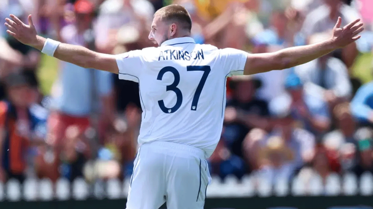 Gus Atkinson: న్యూజిలాండ్‌పై హ్యాట్రిక్ తీసిన ఇంగ్లండ్‌ బౌల‌ర్ అట్కిన్‌స‌న్.. వీడియో