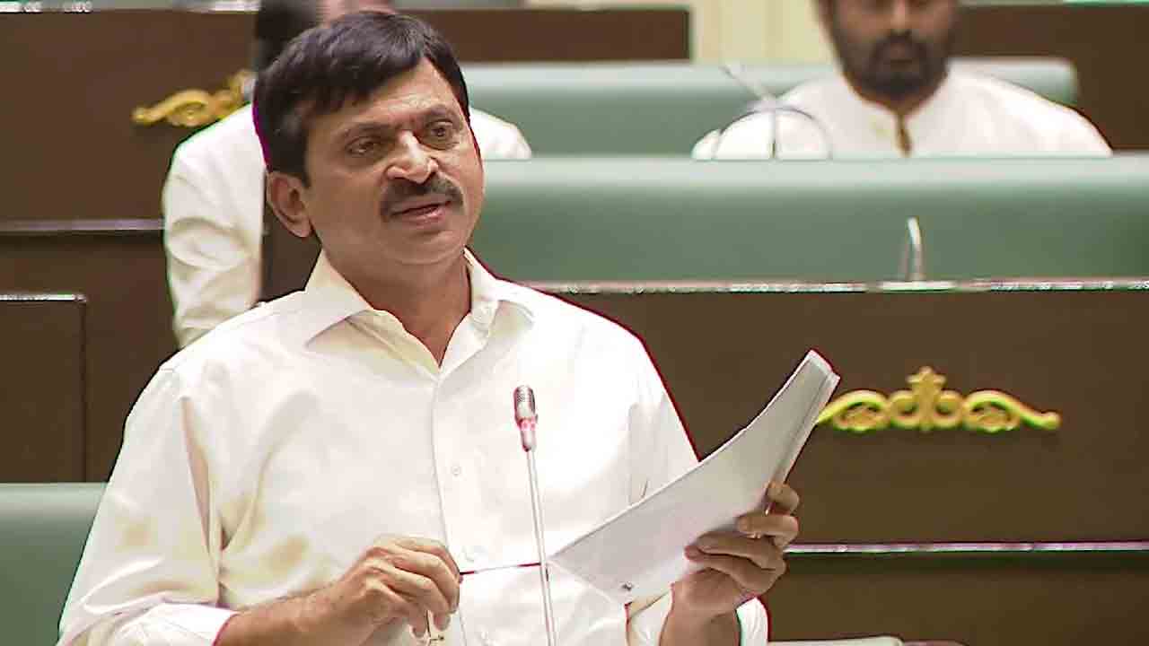 Bhubharati Bill | శాస‌న‌స‌భలో భూభార‌తి బిల్లును ప్ర‌వేశ‌పెట్టిన‌ పొంగులేటి శ్రీనివాస్ రెడ్డి
