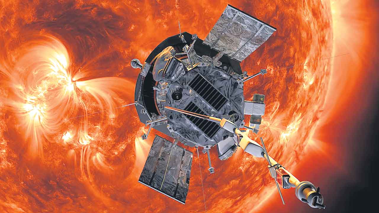 Parkar Solar Probe | సూరీడుని ముద్దాడిన పార్కర్‌!