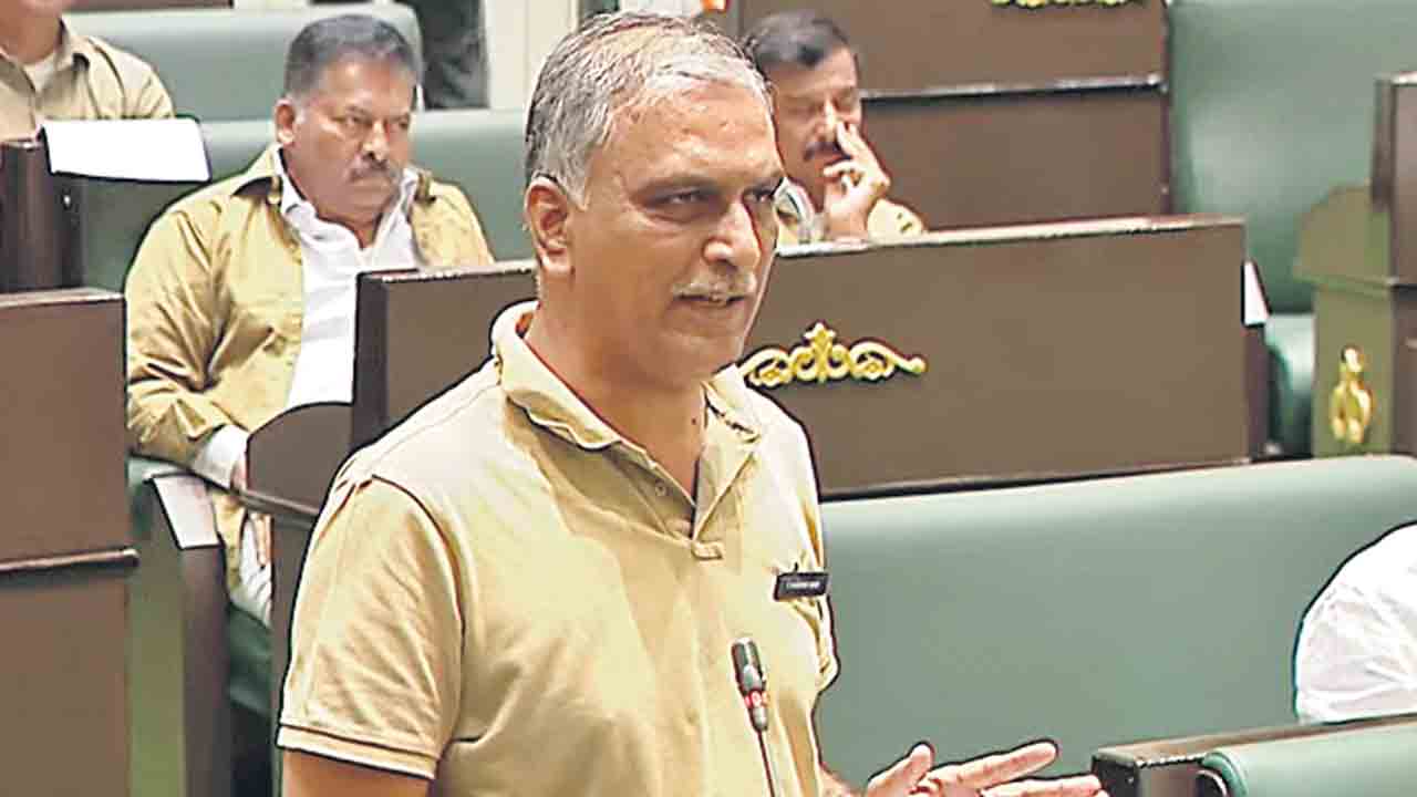 Harish Rao | అసెంబ్లీలో డ్రంకన్‌ డ్రైవ్‌ పెట్టాలె.. మంత్రి కోమటిరెడ్డిపై హరీశ్‌రావు ఫైర్‌