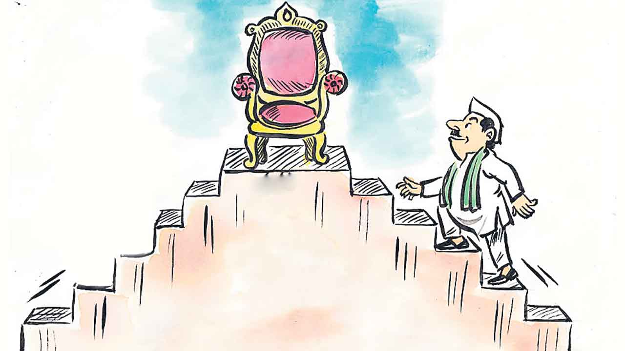 మంత్రి పదవి కోసమేనా..?!