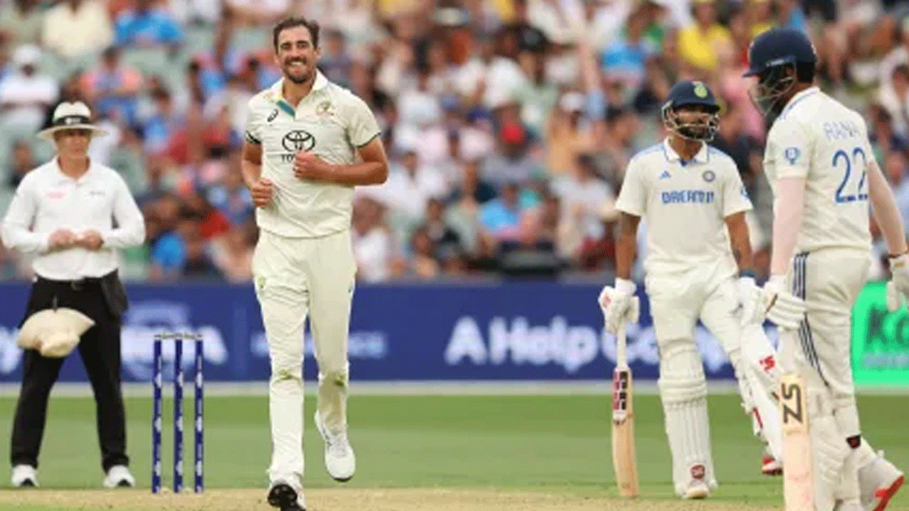 AUSvIND: దెబ్బ‌తీసిన‌ స్టార్క్ .. ఇండియా 180 ఆలౌట్‌