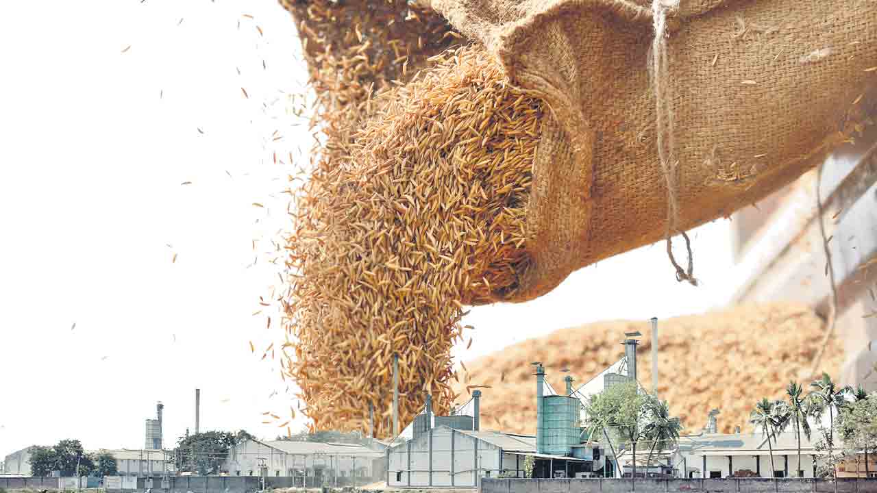 ధాన్యం షిఫ్టింగ్‌కు ప్రయత్నాలు?