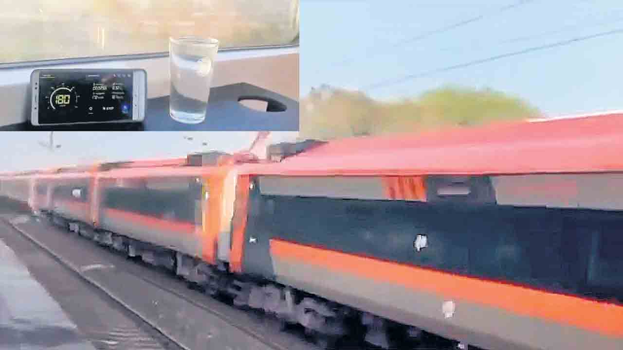 వందే భారత్‌ స్లీపర్‌ @ 180 కి.మీ.