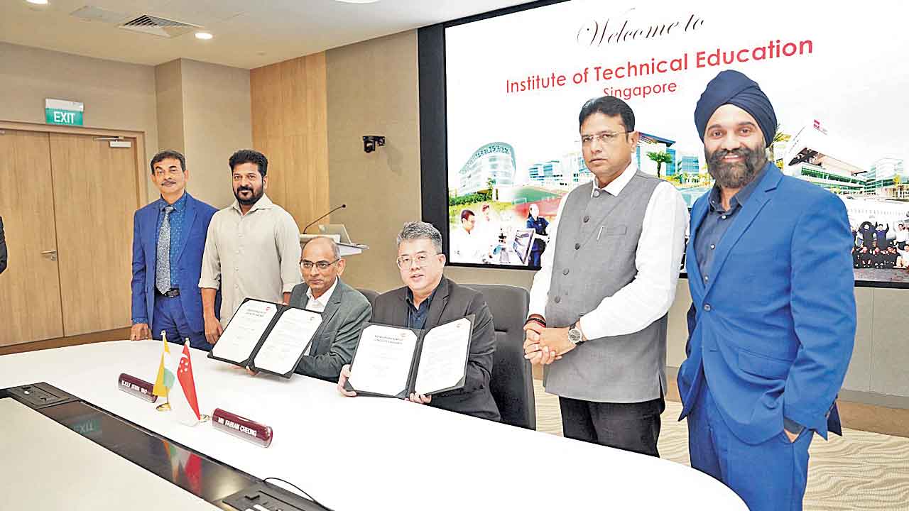సింగపూర్ ఐటీఈతో సిల్ వర్సిటీ ఎంవోయూ
