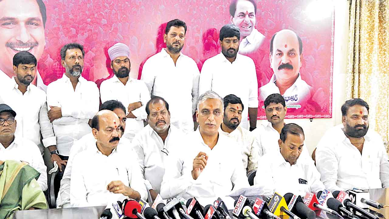 Harish Rao | అన్నంపెట్టే రైతుకే షరతులా?.. భరోసాకు కోత పెట్టేందుకు రేవంత్‌ కుట్ర: హరీశ్‌రావు