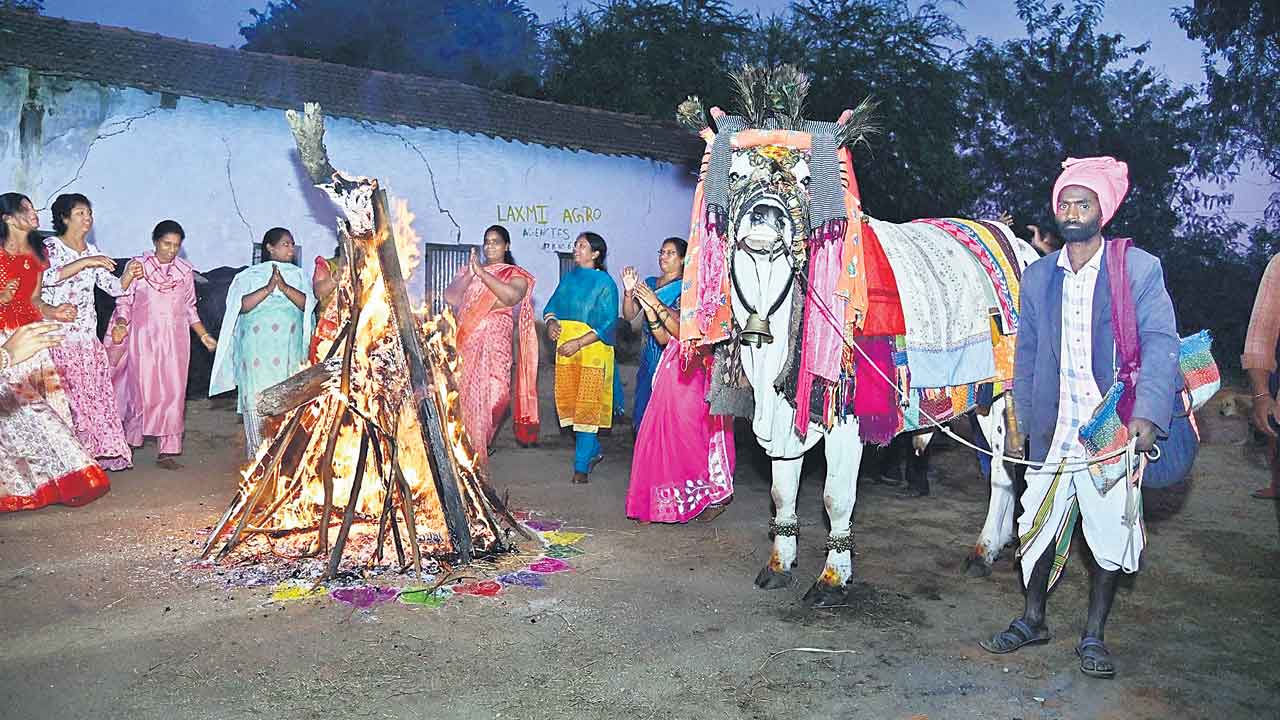 పండుగొచ్చె.. పల్లె పిలిచే.. పల్లెకు చేరిన పట్టణం