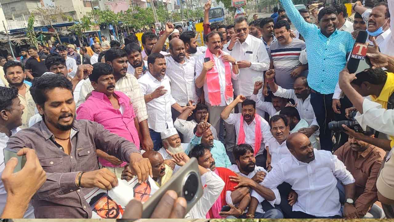 భువనగిరిలో టెన్షన్ టెన్షన్