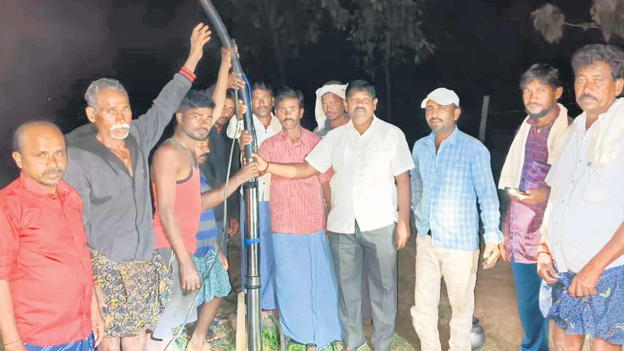 తీరిన తాగు నీటి తిప్పలు