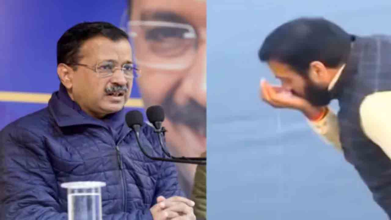 Yamuna Water | హర్యానా సీఎం యమునా నీటిని తాగలేదు.. ఉమ్మేశారు: అరవింద్ కేజ్రీవాల్