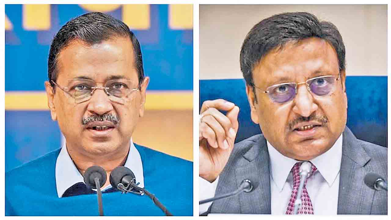 Arvind Kejriwal | నోటీసులతో సీఈసీ రాజకీయం.. ఈసీ విశ్వసనీయతను నాశనం చేసిన రాజీవ్‌ కుమార్‌: కేజ్రీవాల్‌