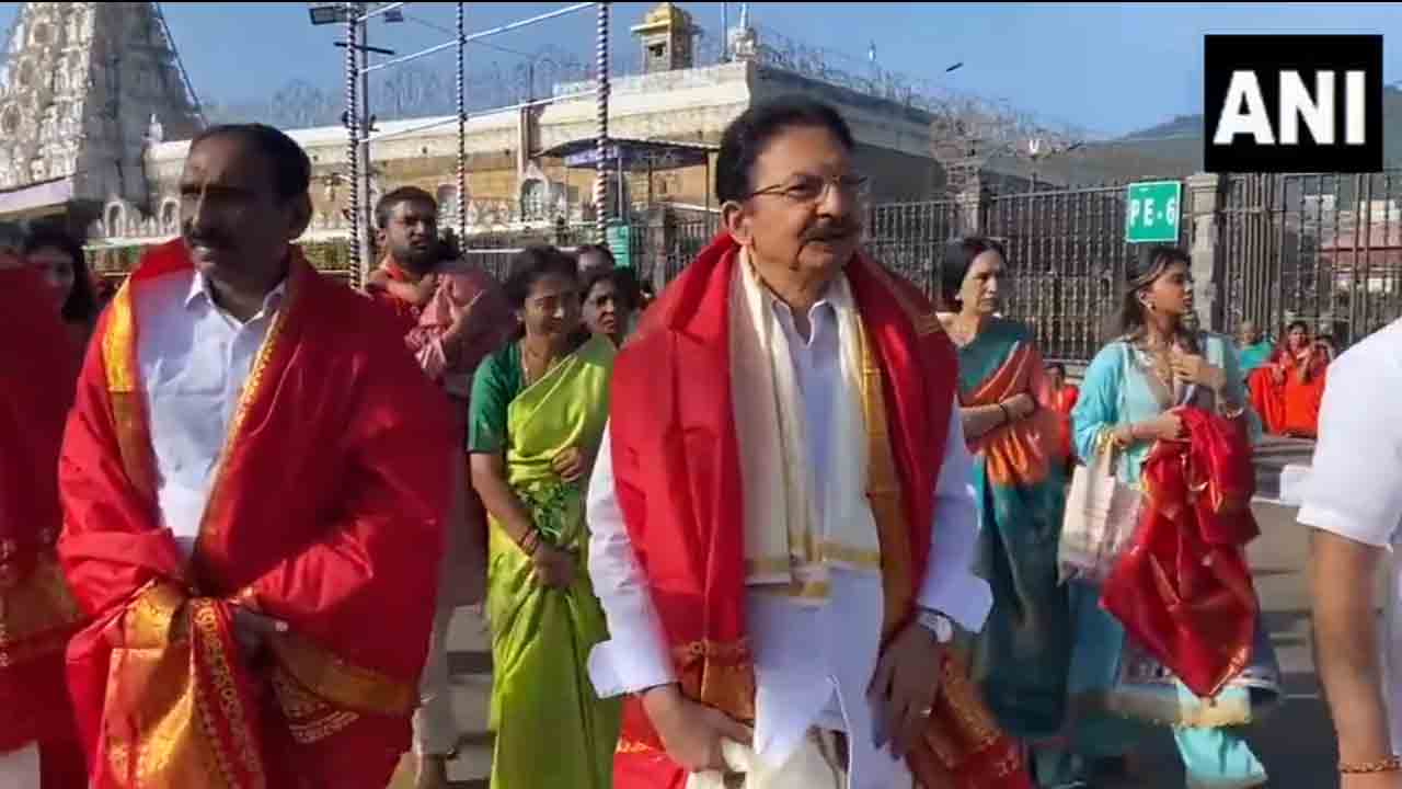 Tirumala | తిరుమలను దర్శించుకున్న మాజీ గవర్నర్‌ విద్యాసాగర్‌రావు