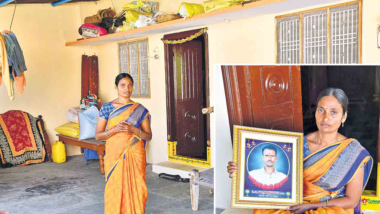 కౌలురైతు ఇంట కన్నీటిసాగరం