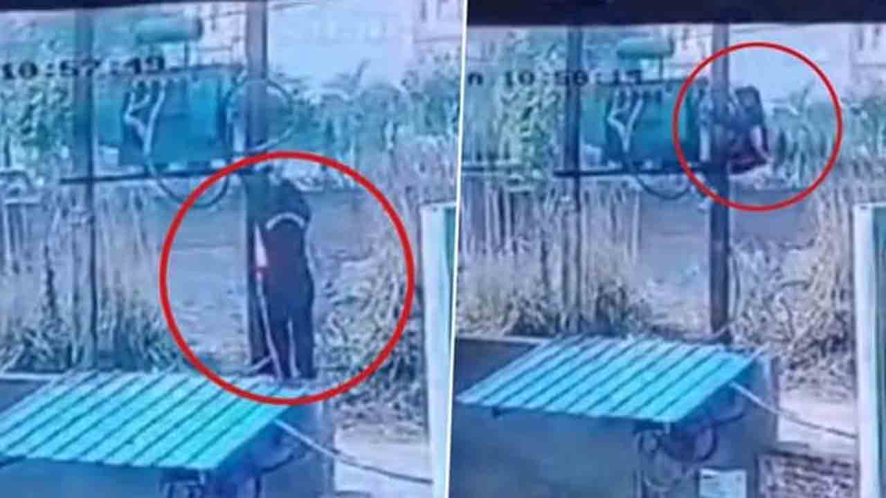 No Helmet No Petrol | హెల్మెట్‌ పెట్టుకోలేదని పెట్రోల్‌ పోయని సిబ్బంది.. లైన్‌మెన్‌ ఏం చేశాడంటే.. VIDEO