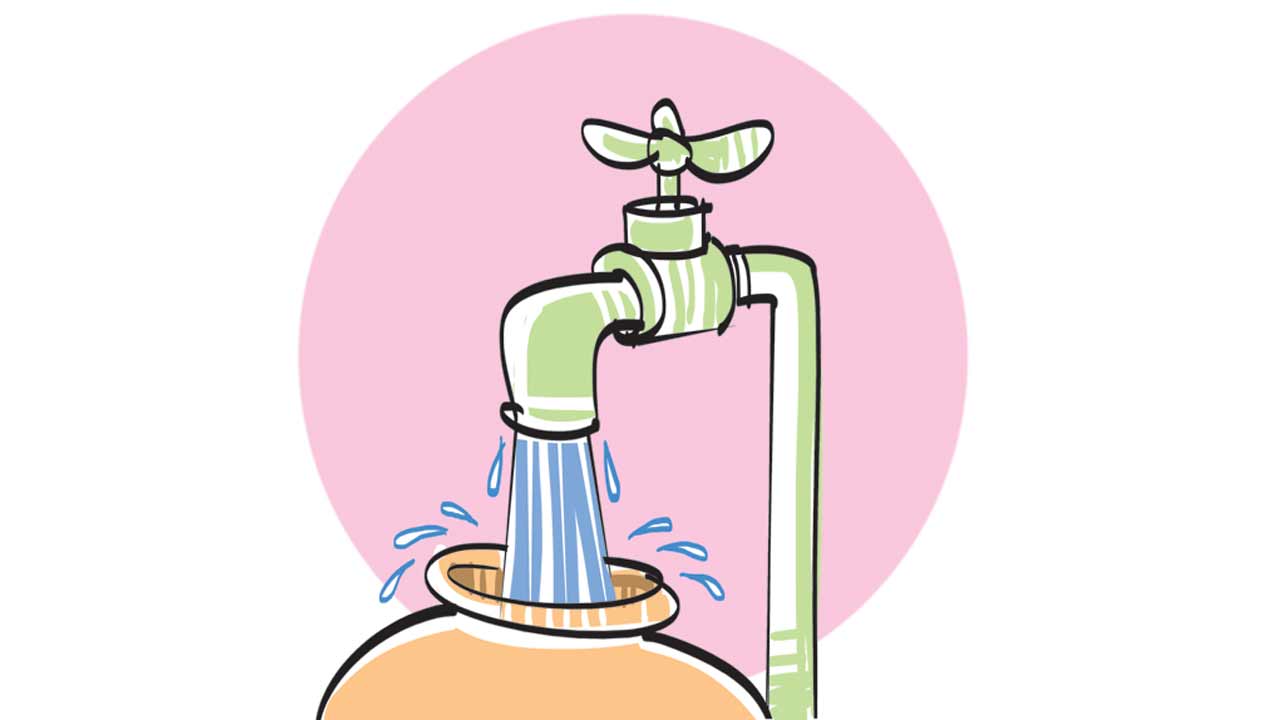 నీటి సరఫరా పునరుద్ధరణ