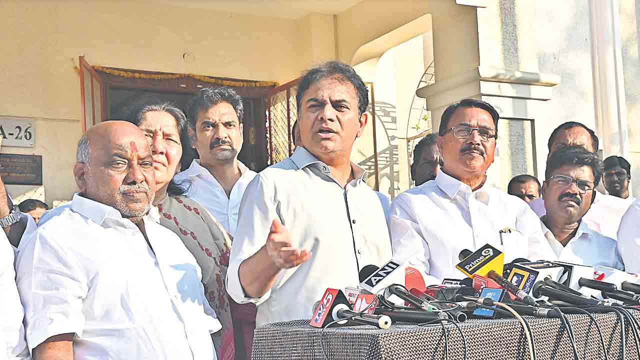 KTR | రైతు ఆత్మహత్యలన్నీ సర్కారు హత్యలే.. అన్నదాత క్షేమం కోసమే అధ్యయన కమిటీ: కేటీఆర్‌